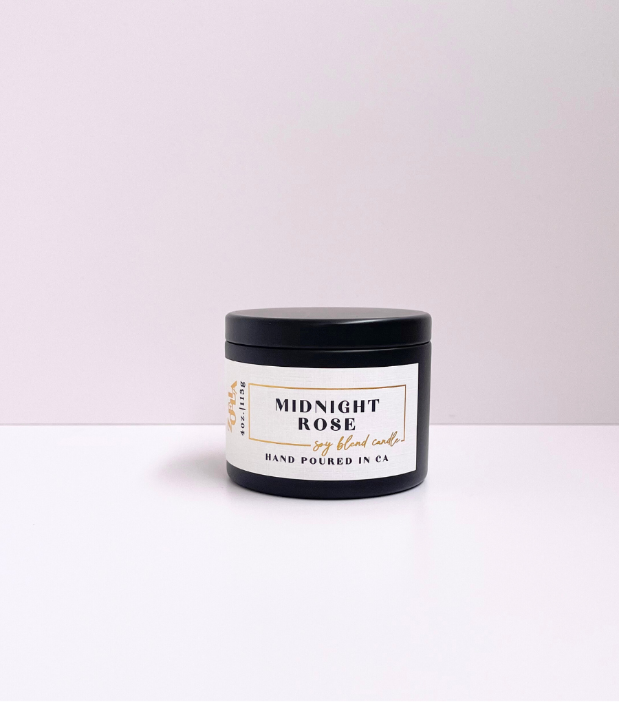 Midnight Rose - Mini Tin